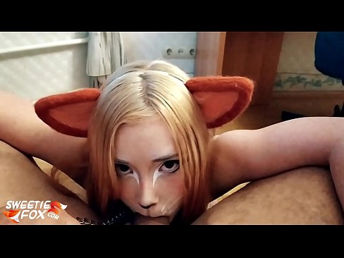 ❤️ Kitsune ກືນ dick ແລະສ້າງຄວາມຫມັ້ນຢູ່ໃນປາກຂອງນາງ ️❌ ໜັງໂປ້ພາສາລັດເຊຍ ຢູ່ພວກເຮົາ ❤